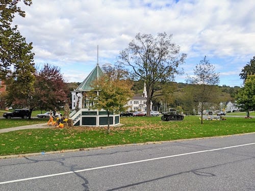 Gazebo in the center of town