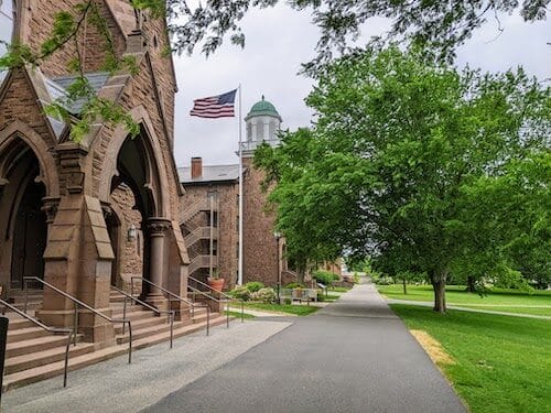 Wesleyan University campus