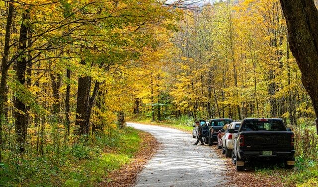 Biking along the scenic routes in Burlington, Vermont