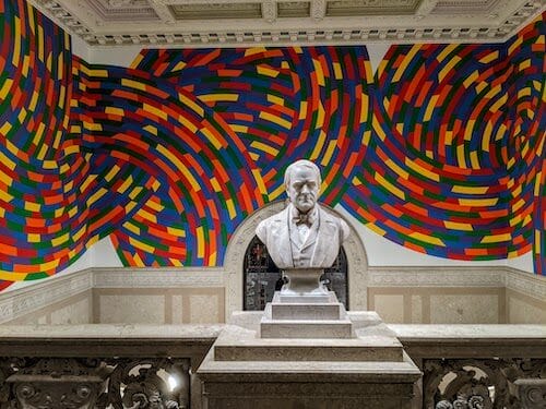 Section of the Wadsworth Atheneum in downtown Hartford, Connecticut