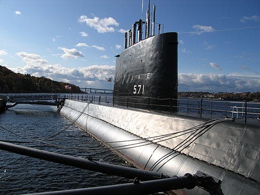 USS Nautilus, the world's first nuclear-powered submarine