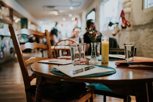 Restaurant table in Manchester, CT