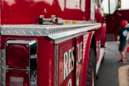 Fire Truck at the Fire Museum, AKA the Connecticut Firemen's Historical Society