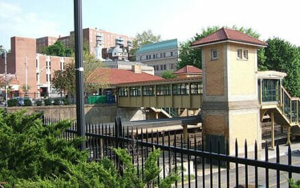 A view of Tuckahoe, New York, a village in Westchester County