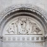 architectural detail of one of the monuments in Waterbury, one of the best things to do in Waterbury, CT