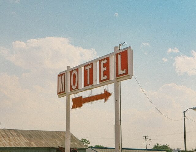 Motel sign
