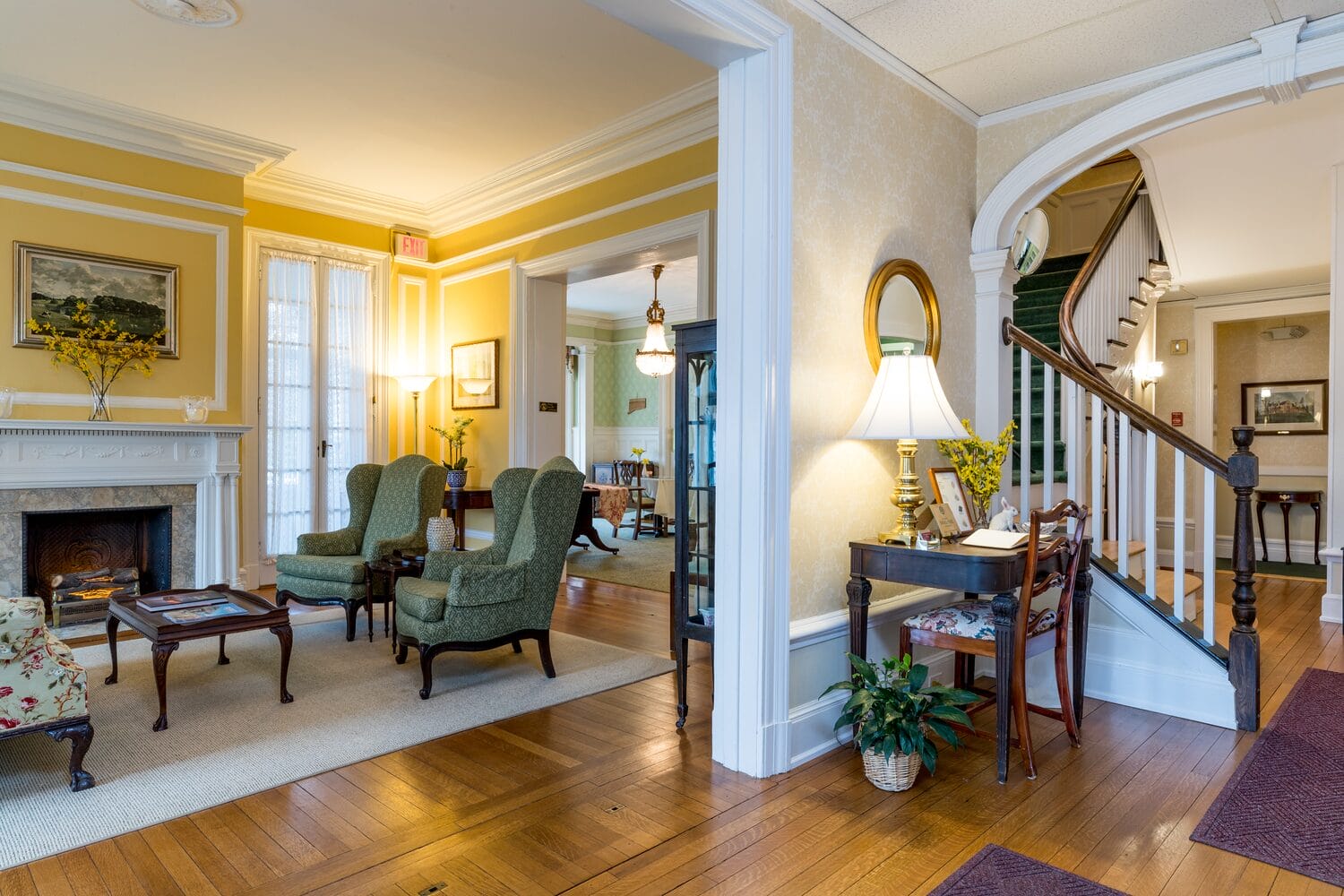 Common areas of Stanton House Inn