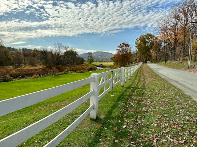 Scenic view in the Killington region