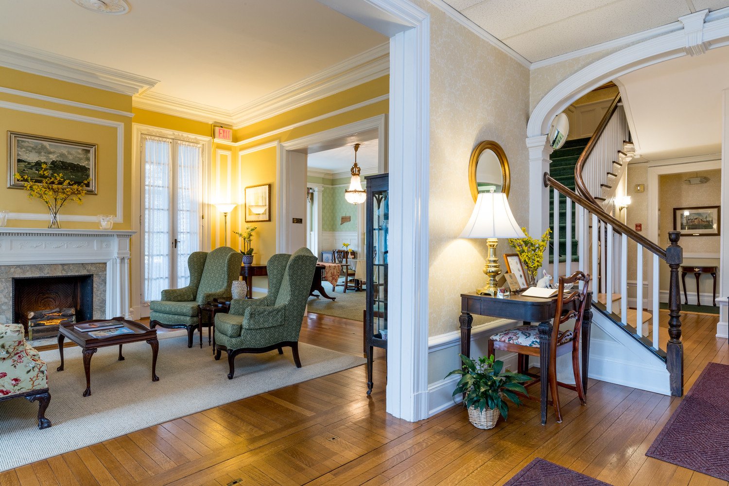 Common areas of Stanton House Inn