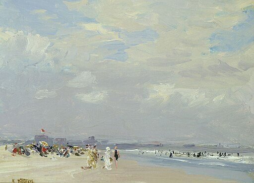 Rockaway Beach by Edward Henry Potthast, circa 1910