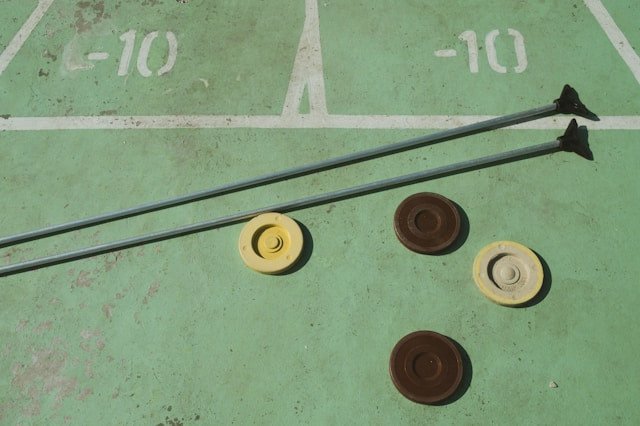 Shuffle board in Watch Hill, Rhode Island, one of the best things to do in Westerly RI