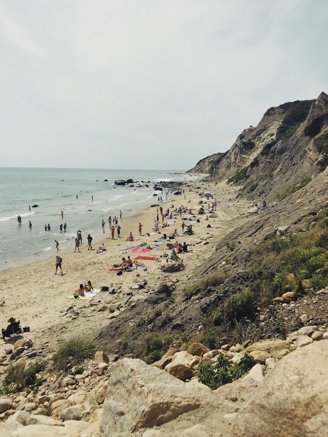 Mohegan Bluffs on Block Island
