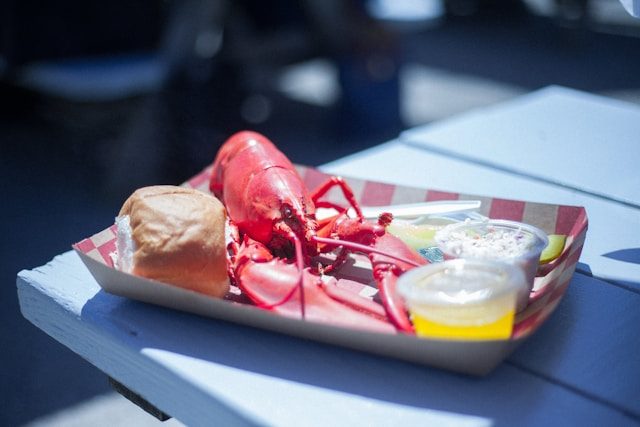 Seafood dining in Bath, Maine
