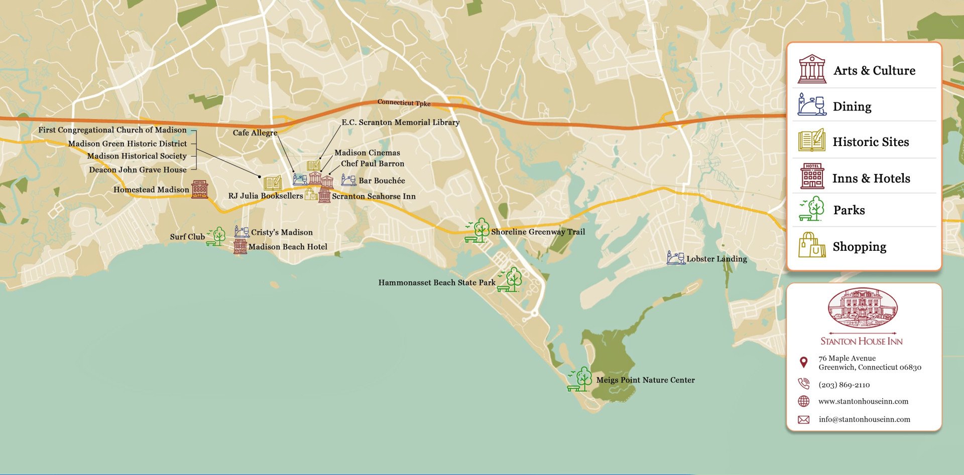 things to do in madison ct visitors guide map Things to do in Madison CT: Top 23 Most Unique Spots