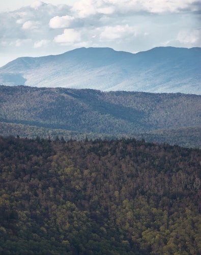 View of the Green Mountains from the Appalachian Trail
