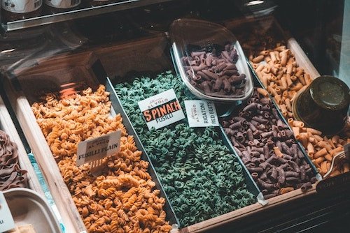 Pasta for sale
