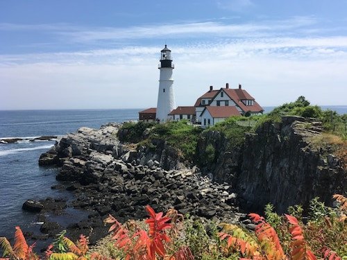 Portland Head Light in Portland, Maine