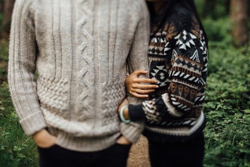 Engagement session in a perfect location open year-round with great views