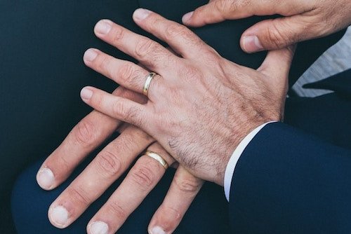 Bed And Breakfast Wedding Venues: Most Unique &Amp; Charming Spot 8 A groom putting his hand on his groom
