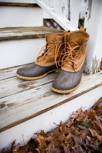 The world famous L.L. Bean boot that started it all