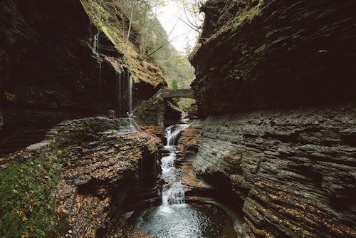 Gorge Trail at Watkins Glen State Park, a Grand Canyon of the East