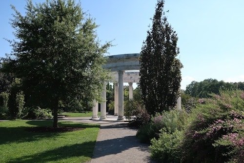 Some of the infrastructure in Untermyer Park and Gardens in Yonkers, NY