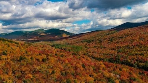 fall colors in the White Mountains
