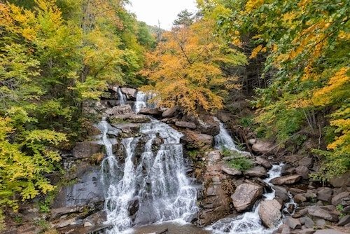 Waterfall in Catskill, NY