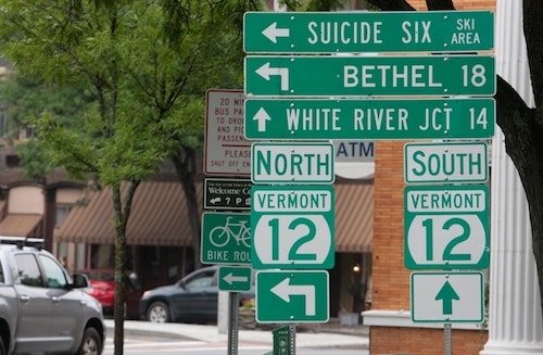 Head east towards New Hampshire and Maine, or west and north to explore more of Vermont