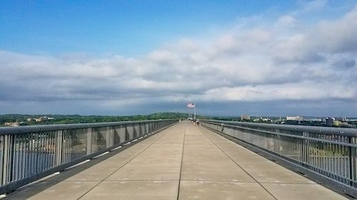 Panoramic view from Walkway Over the Hudson State Historic Park