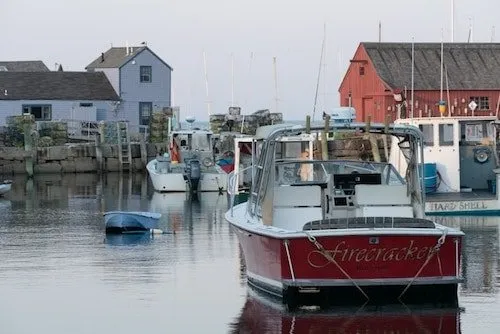 Fishing boats moored near Motif #1