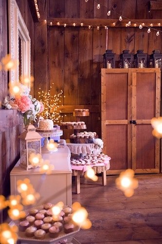 A unique rustic barn venue surrounded by picturesque landscapes