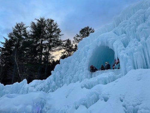 Enchanting Ice Castles in New Hampshire