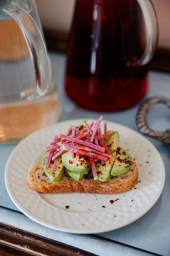 Vegan Restaurants In Greenwich Ct: Top 15 Most Unique Spots 8 Avocado toast in our breakfast dining room, which also doubles as a tea room
