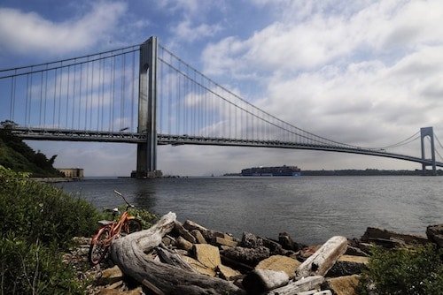 Camping New York City: Top 15 Most Unique Spots 5 An inviting view near a campsite at Fort Wadsworth Campground