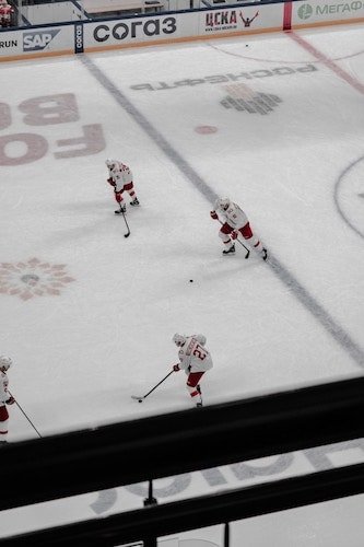 Ice hockey game