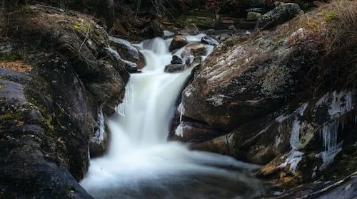Brook at Kent Falls in the Northwest corner of Connecticut