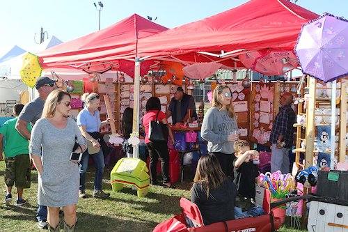craft and art village at the Norwalk Oyster Festival