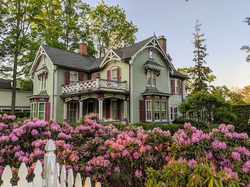 Charming house next door to the Aldrich Contemporary Art Museum in Ridgefield, Connecticut