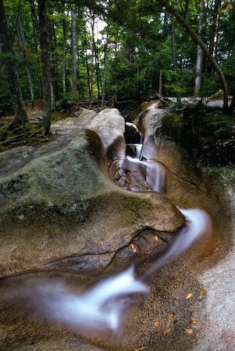 The Basin in Lincoln, New Hampshire