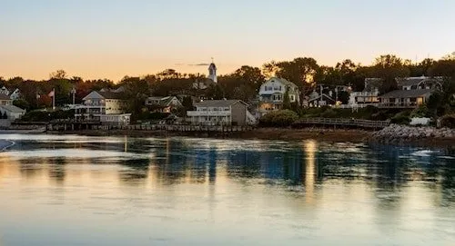A classic New England fishing community