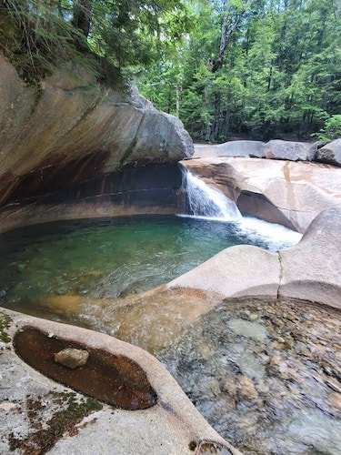 The Basin in Lincoln, New Hampshire