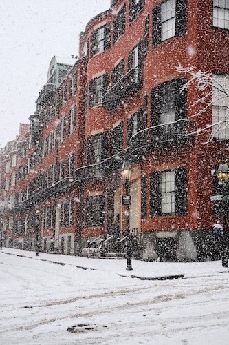 Boston in the winter season is quite charming