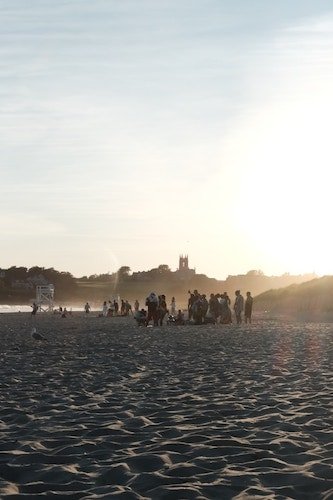Beach in Middletown, RI