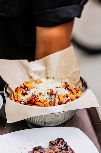 Steak frites, a personal favorite
