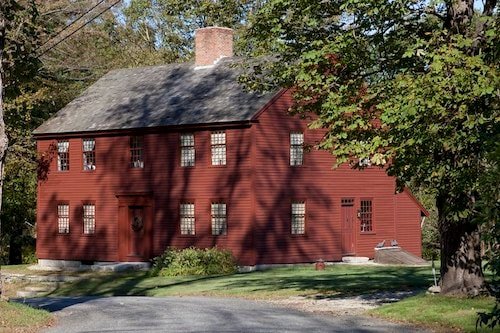 Historic home at Sharpe Hill Vineyard