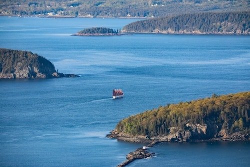 Saturday morning in Bar Harbor on weekend getaways in the shoulder season