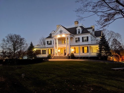 A historic mansion surrounded by wooded parklands, the perfect setting in Ridgefield, CT