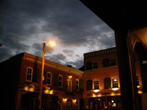 Great Barrington at night