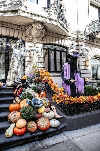 There's a festive atmosphere throughout the City
